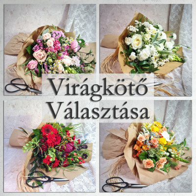 ÖKO - Mezei Bokréta - szezonális virágokból - Virágkötő választása